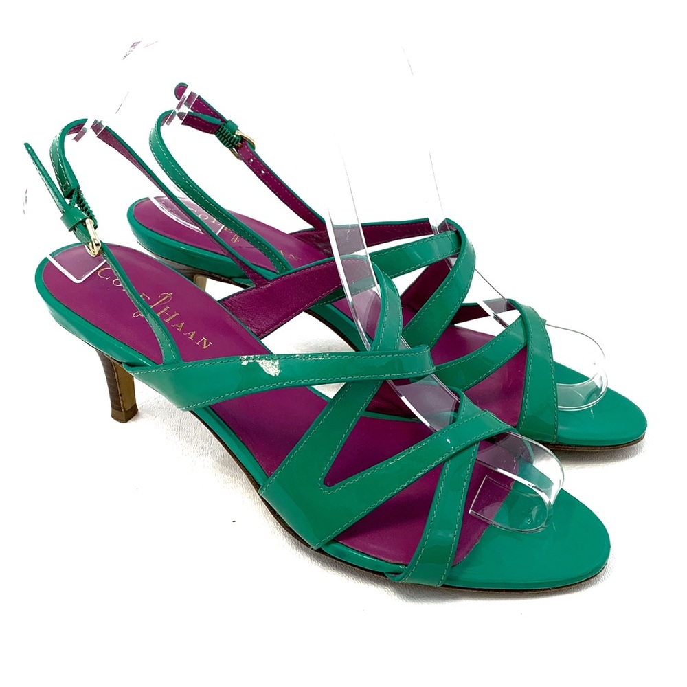 🎈FIRM🎈Cole Haan 6 Green Slingback Open Toe Shoes